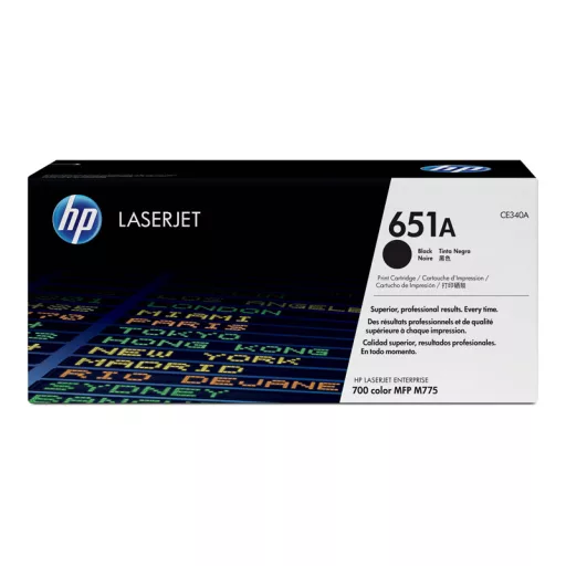 HP 651A (CE340A) fekete [13500 oldal] eredeti toner