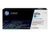 HP 651A (CE341A) ciánkék [16000 oldal] eredeti toner