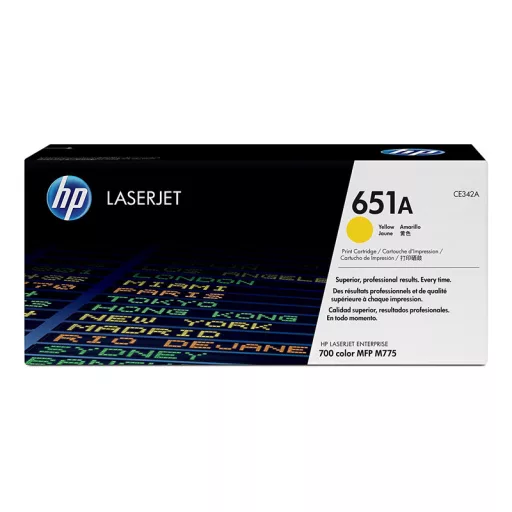 HP 651A (CE342A) sárga [16000 oldal] eredeti toner