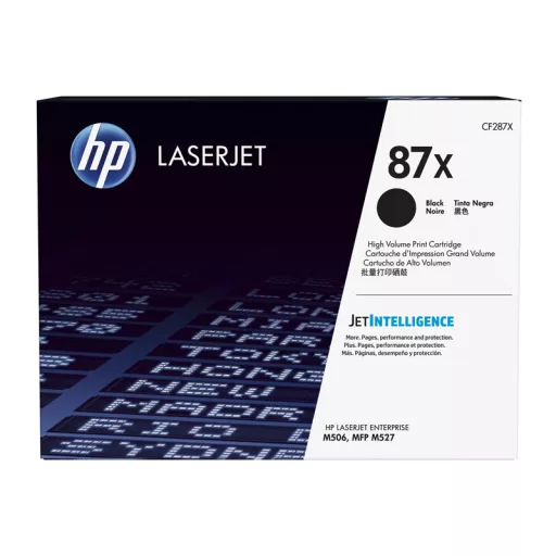 HP 87X (CF287X) fekete [18000 oldal] eredeti toner