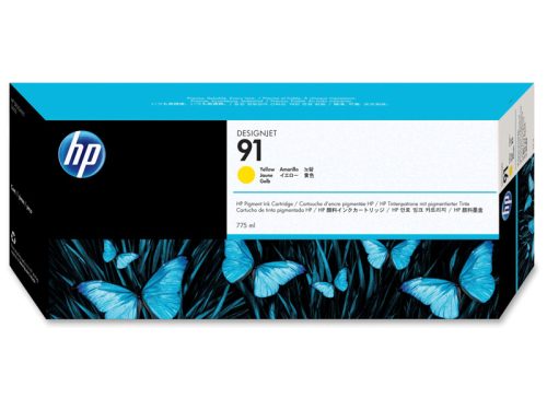 HP_91_C9469A_Y_eredeti_tintapatron-i69129