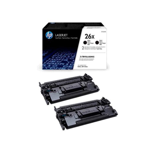 HP 26X (CF226XD) fekete [2x9000 oldal] eredeti 2db-os toner csomag