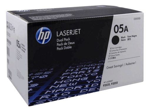 HP_05A_CE505D_BK_2x23k_eredeti_toner-i70065