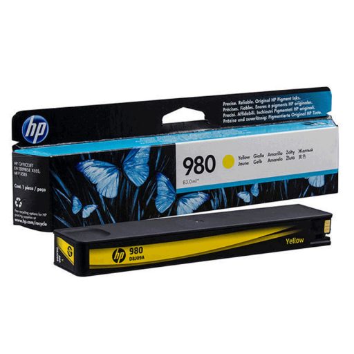 HP 980 (D8J09A) sárga eredeti tintapatron