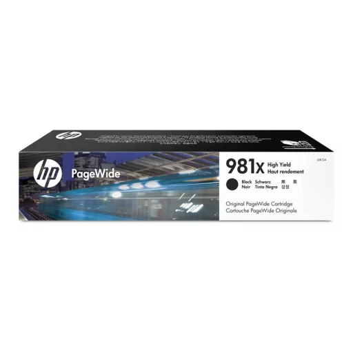 HP 981X (L0R12A) fekete eredeti tintapatron