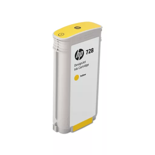 HP 728 (F9J65A) [130ml] sárga eredeti tintapatron