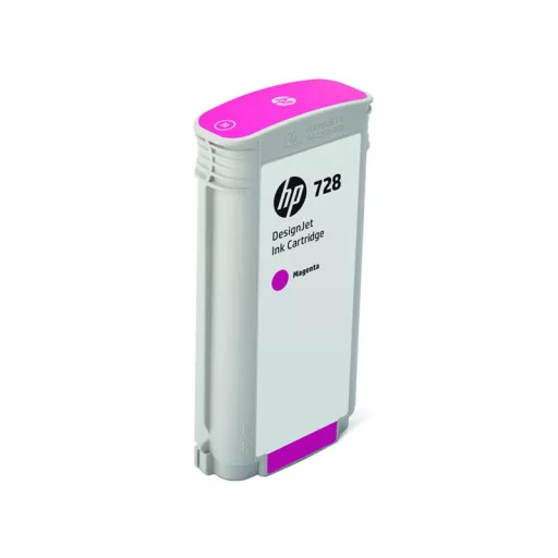 HP 728 (F9J66A) [130ml] magenta eredeti tintapatron