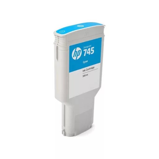HP 745 (F9K03A) ciánkék eredeti tintapatron