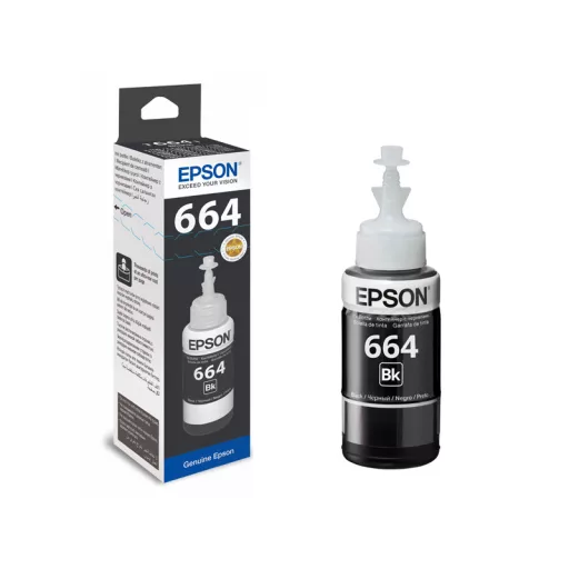 Epson 664 (T6641) fekete [70ml] eredeti utántöltő tinta