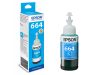 Epson 664 (T6642) ciánkék [70ml] eredeti utántöltő tinta