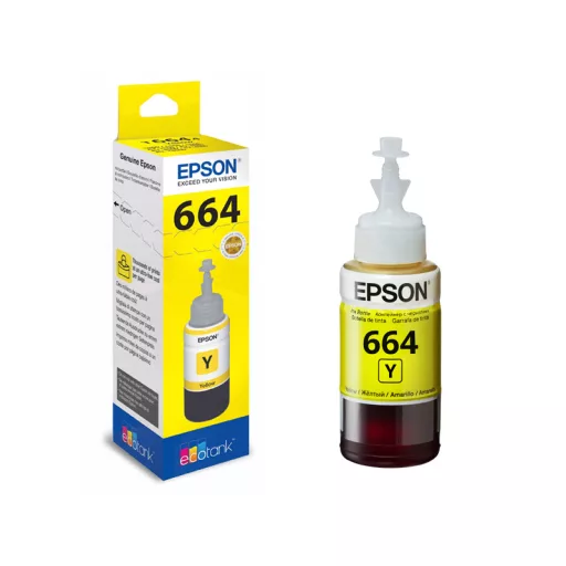Epson 664 (T6644) sárga [70ml] eredeti utántöltő tinta