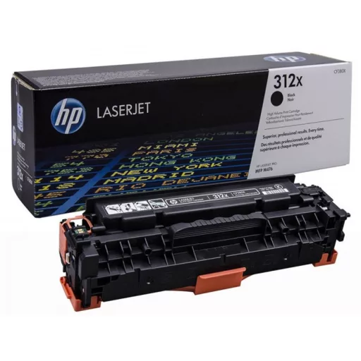 HP 312X (CF380X) fekete [4400 oldal] eredeti toner