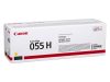 Canon 055H (CRG-055H) sárga [5900 oldal] eredeti toner