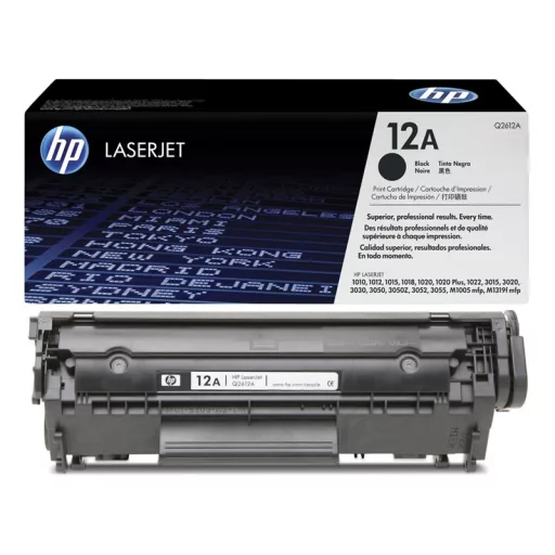 HP 12A (Q2612A) fekete [2000 oldal] eredeti toner