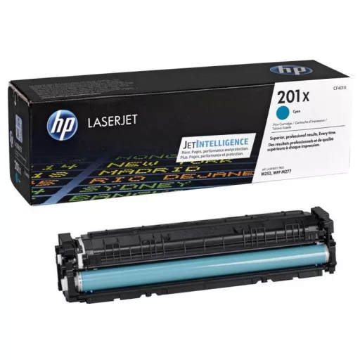 HP 201X (CF401X) ciánkék [2300 oldal] eredeti toner