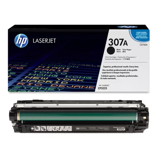 HP 307A (CE740A) fekete [7000 oldal] eredeti toner