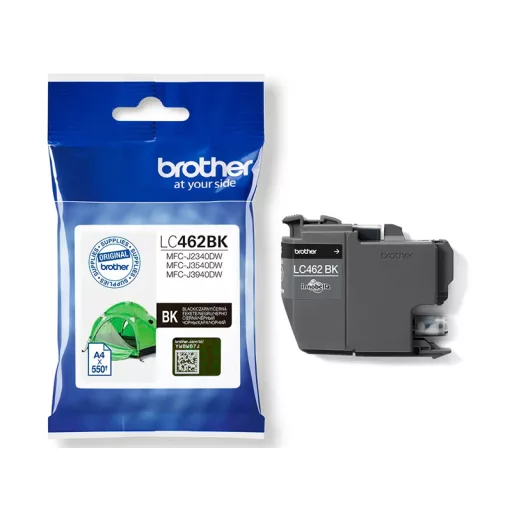 Brother LC462XLBK fekete eredeti tintapatron