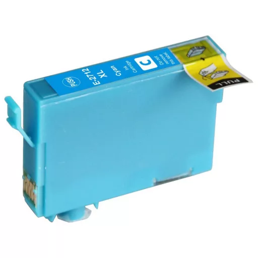 Epson 27XL (T2712) ciánkék kompatibilis tintapatron