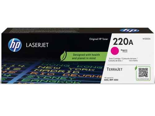 HP_220A_W2203A_magenta_1800_oldal_eredeti_toner-i389663