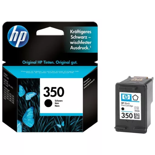 HP 350 (CB335) fekete eredeti tintapatron