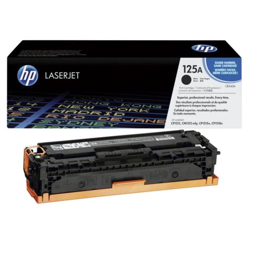 HP 125A (CB540A) fekete [2200 oldal] eredeti toner