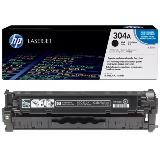 HP 304A (CC530A) fekete [3500 oldal] eredeti toner